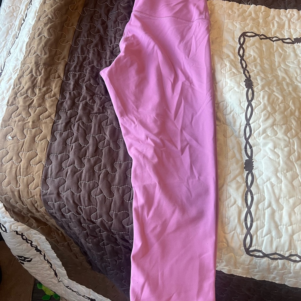 Lululemon Athletica Pink Leggings